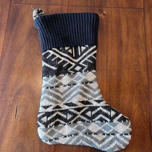 Handmade Upcycled Sweater Stocking, Christmas Stocking, Reclaimed Sweater